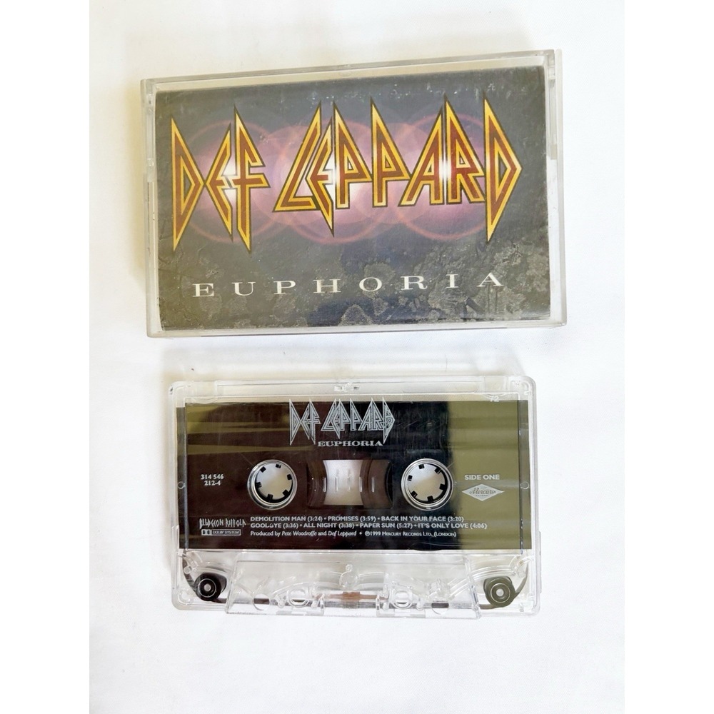 Def Leppard Euphoria Cassette, 1999